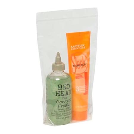 Box Packaging Gusseted Reclosable Poly Bags, 6"W x 2"D x 9"H, 2 Mil, Clear, 1000/Pack PB3930